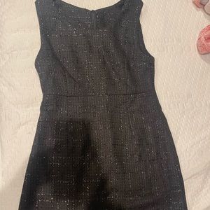Tweed black dress Dark academia aesthetic